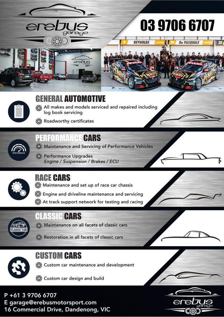 Erebus Garage heralds business expansion - Erebus Motorsport